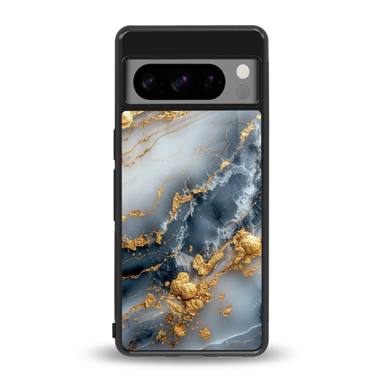 Celestial Marble back phone cover | glass case for google pixel 8 pro