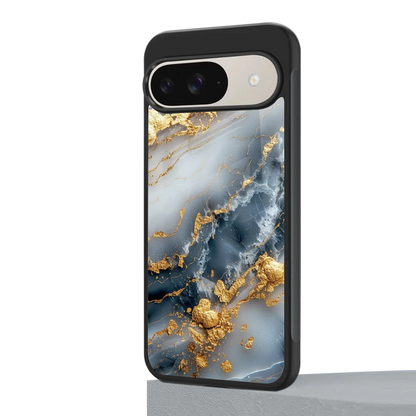 Celestial Marble google pixel 9 mobile cover | shockproof glass phone case