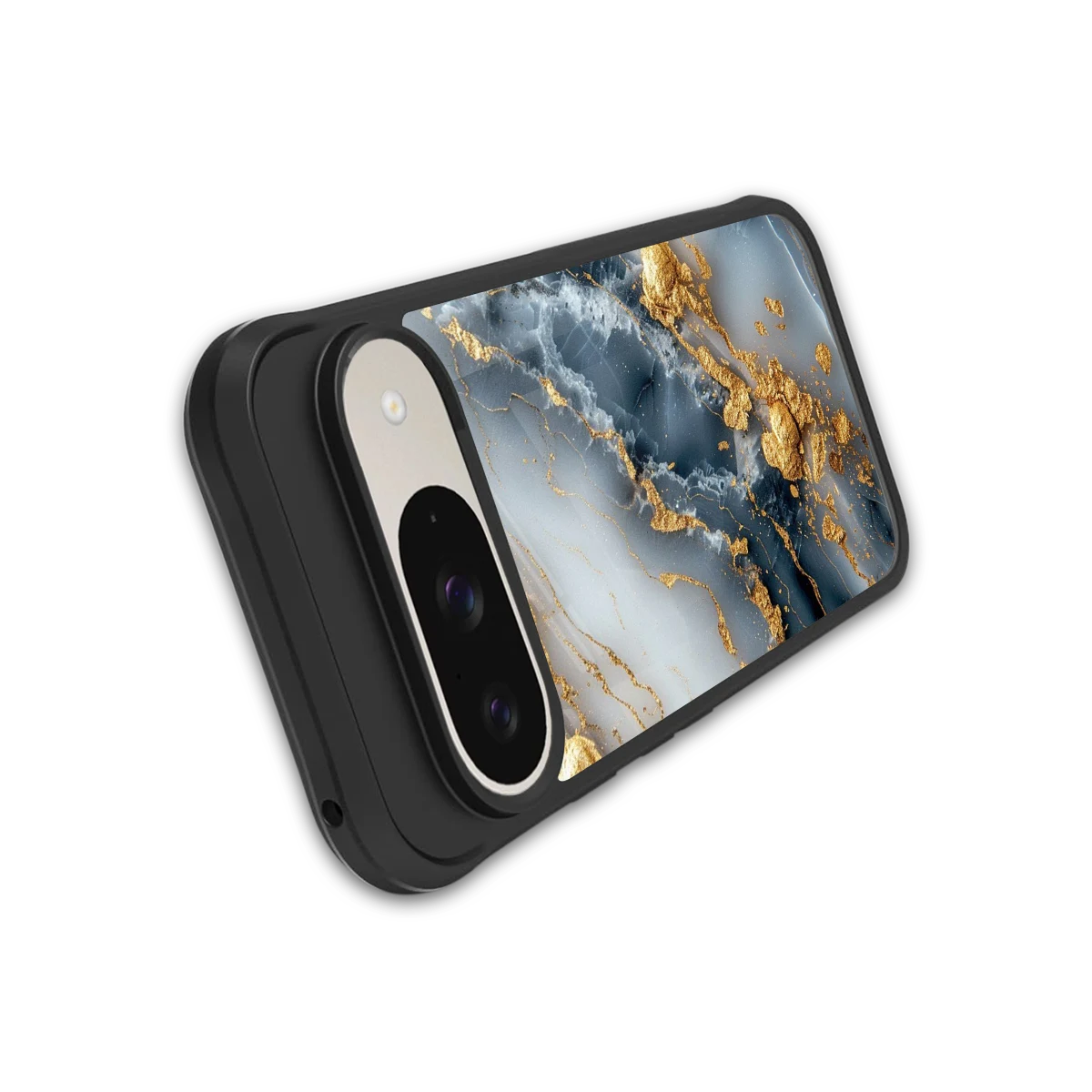 Celestial Marble stylish phone case for google pixel 9 | glossy glass and slim fit