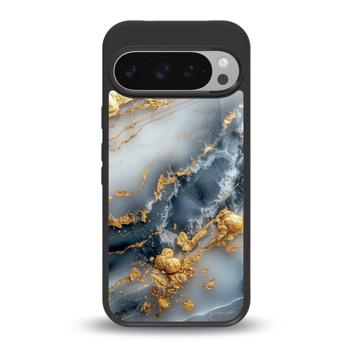 Celestial Marble back phone cover | glass case for google pixel 9 pro