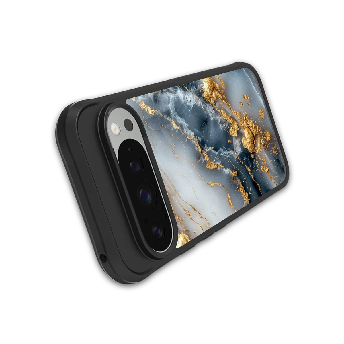 Celestial Marble stylish phone case for google pixel 9 pro | glossy glass and slim fit