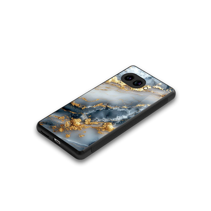 Celestial Marble stylish phone case for google pixel 10a | glossy glass and slim fit