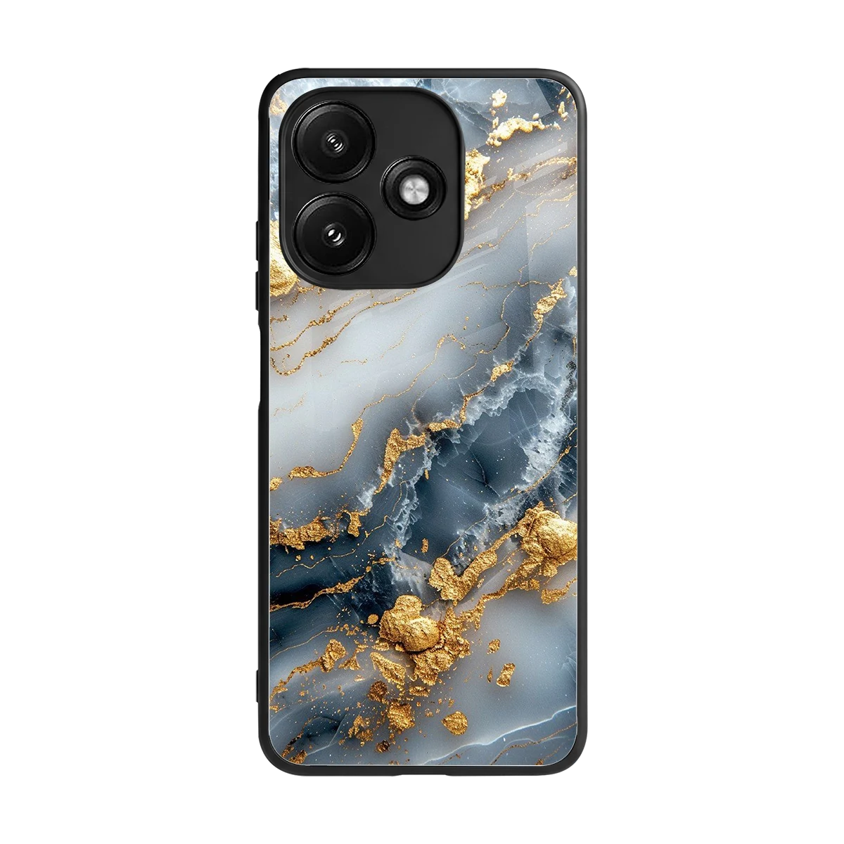 Celestial Marble back phone cover | glass case for redmi 12 5g