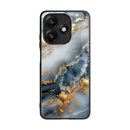 Celestial Marble back phone cover | glass case for redmi 12 5g