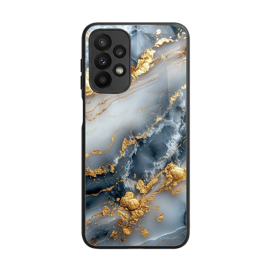 Celestial Marble back phone cover | glass case for samsung galaxy a23