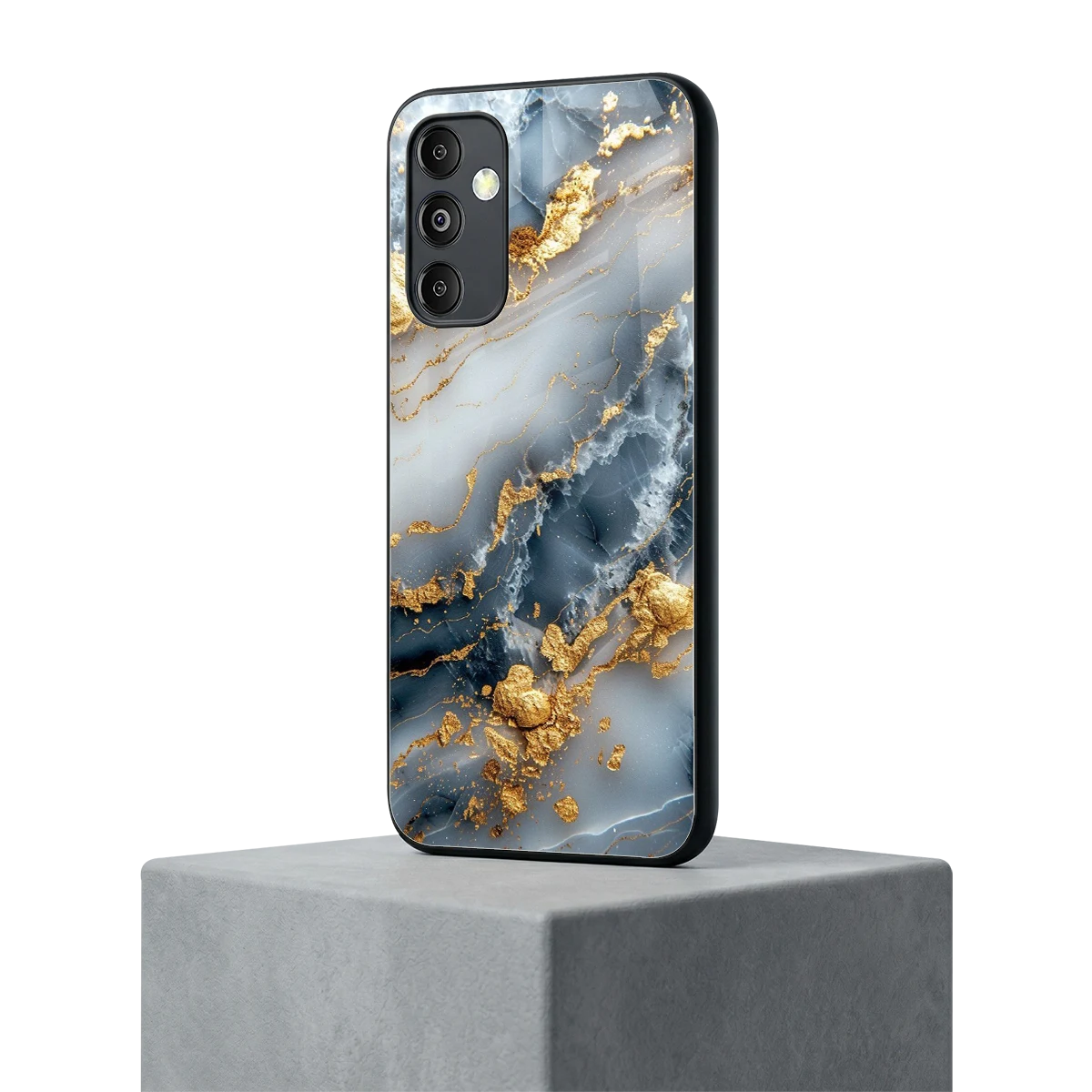 Celestial Marble samsung galaxy m14 5g mobile cover | shockproof glass phone case