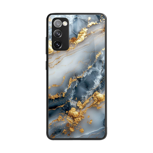 Celestial Marble back phone cover | glass case for samsung galaxy s20 fe