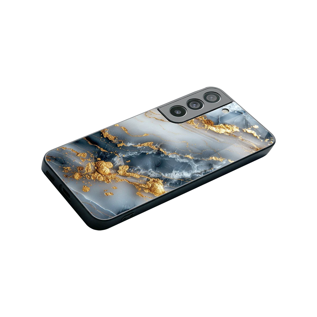 Celestial Marble stylish phone case for samsung galaxy s22 | glossy glass and slim fit