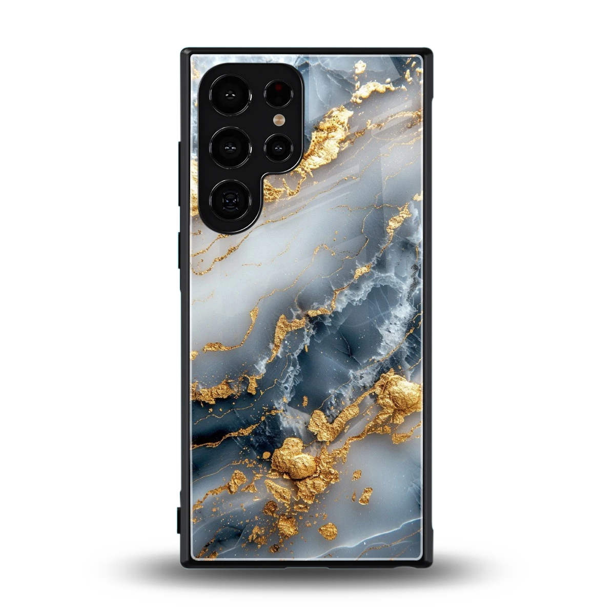 Celestial Marble back phone cover | glass case for samsung galaxy s24 ultra