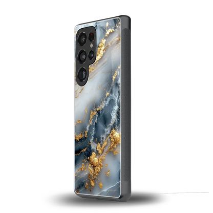 Celestial Marble samsung galaxy s25 ultra mobile cover | shockproof glass phone case