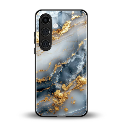 Celestial Marble back phone cover | glass case for samsung galaxy s23 fe