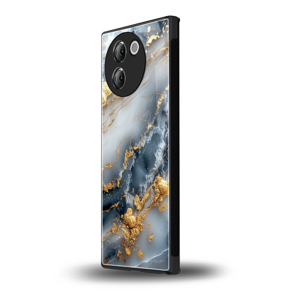 Celestial Marble vivo v30e mobile cover | shockproof glass phone case