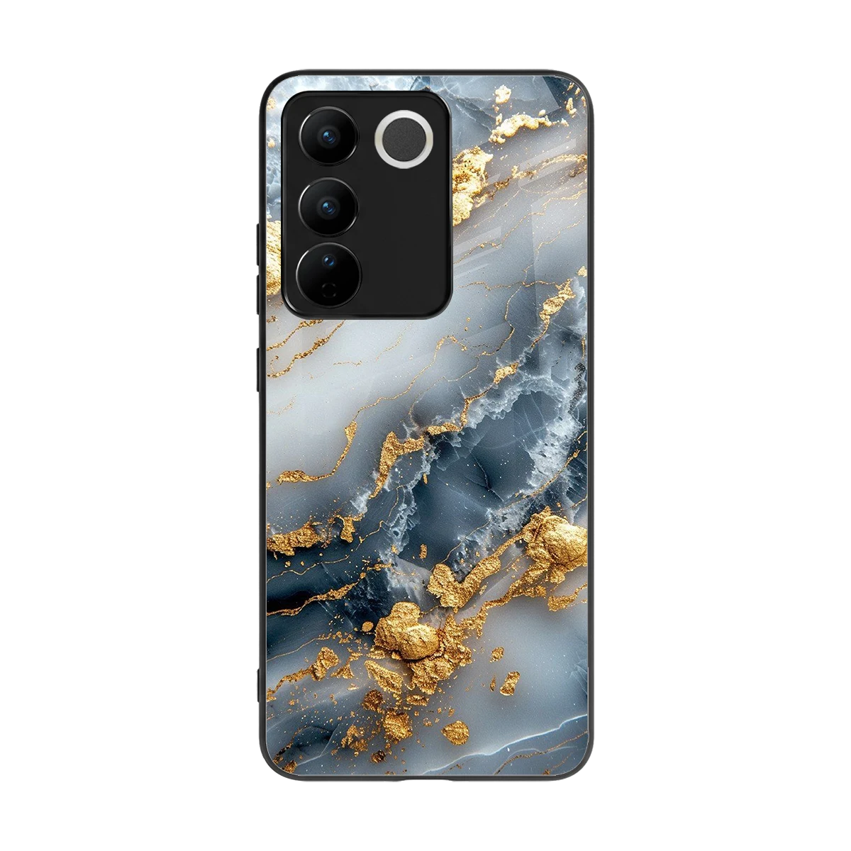 Celestial Marble back phone cover | glass case for vivo v27 5g