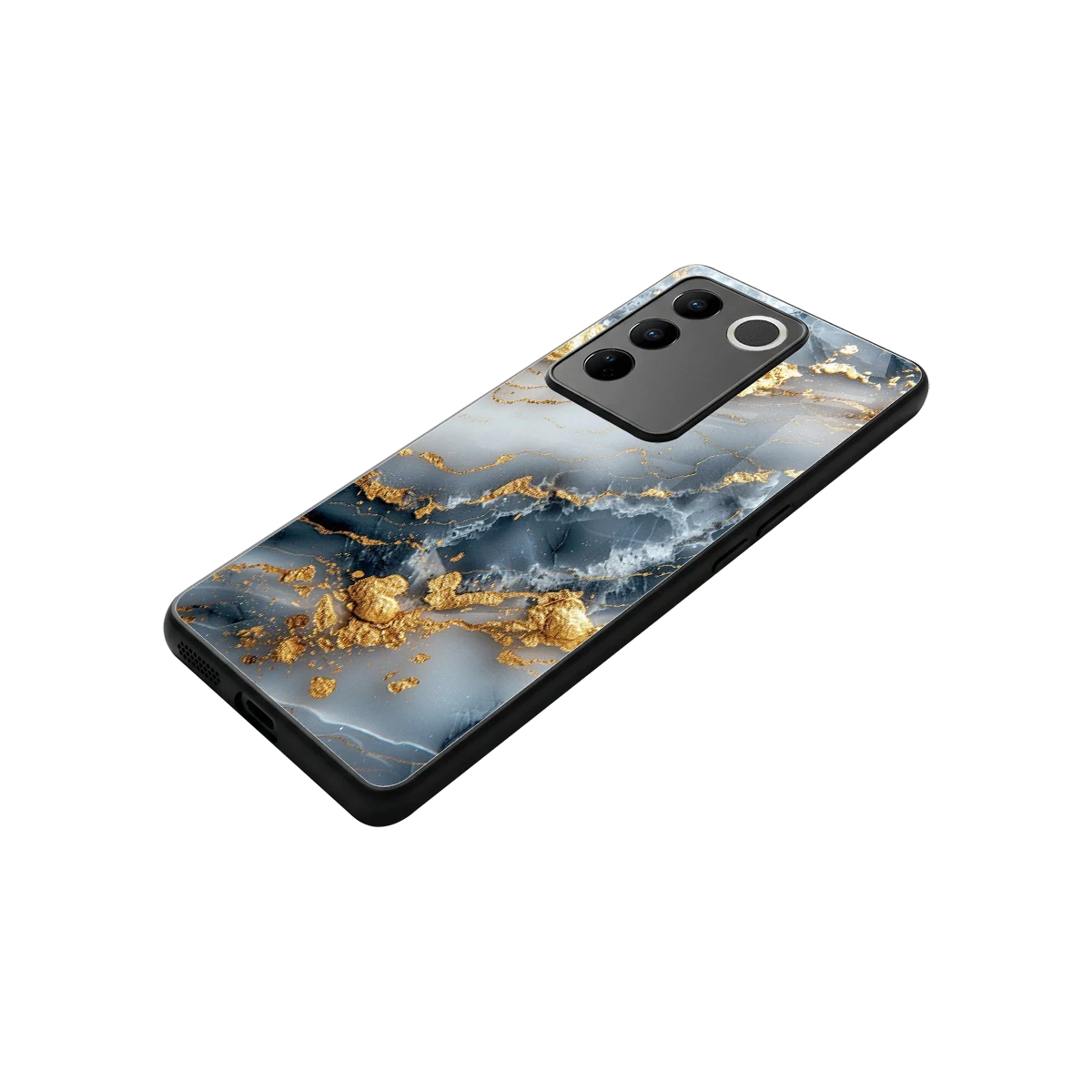 Celestial Marble stylish phone case for vivo v27 5g | glossy glass and slim fit