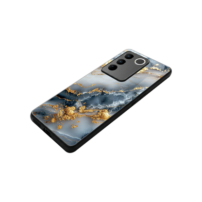 Celestial Marble stylish phone case for vivo v27 5g | glossy glass and slim fit