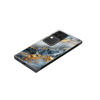 Celestial Marble stylish phone case forvivo v30 pro | glossy glass and slim fit