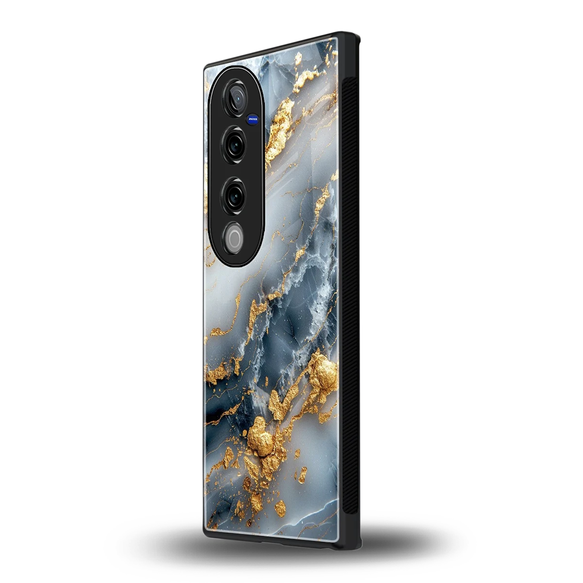 Celestial Marble vivo v40 pro mobile cover | shockproof glass phone case