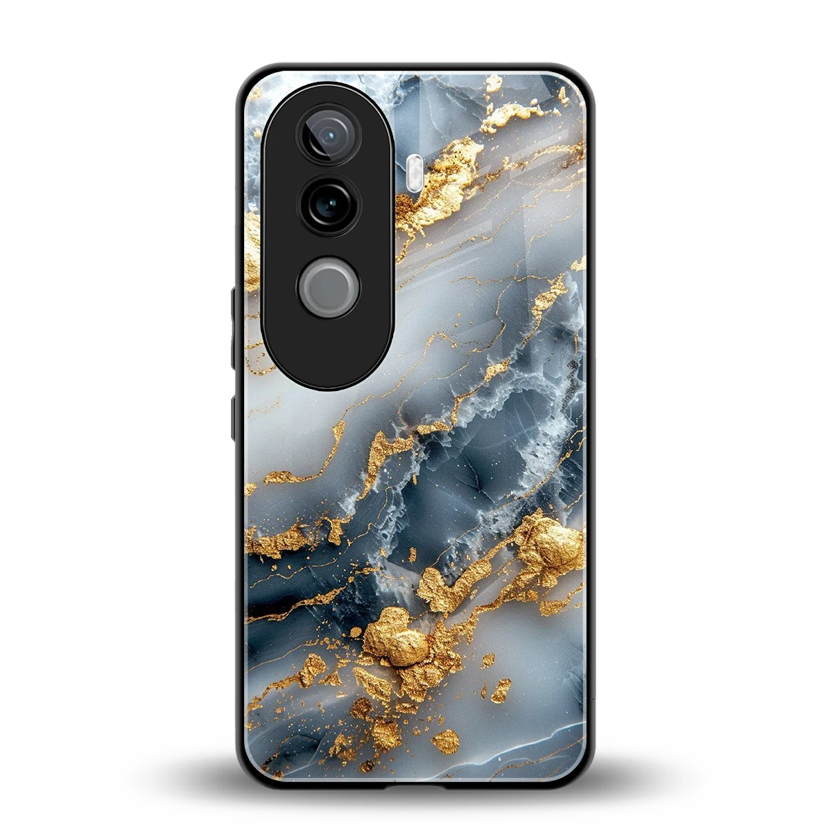 Celestial Marble back phone cover | glass case for vivo v40e