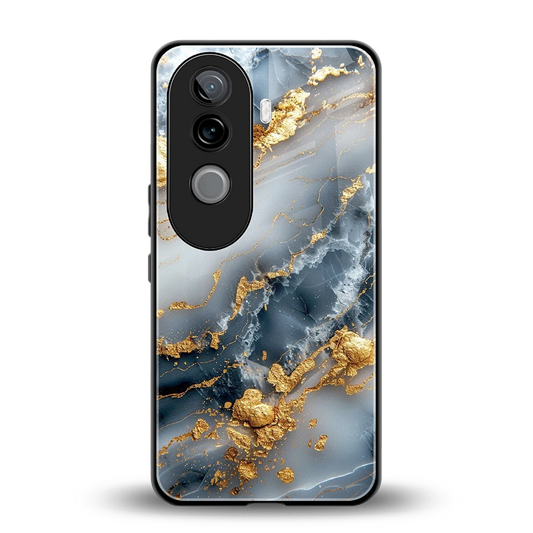 Celestial Marble back phone cover | glass case for vivo v40e