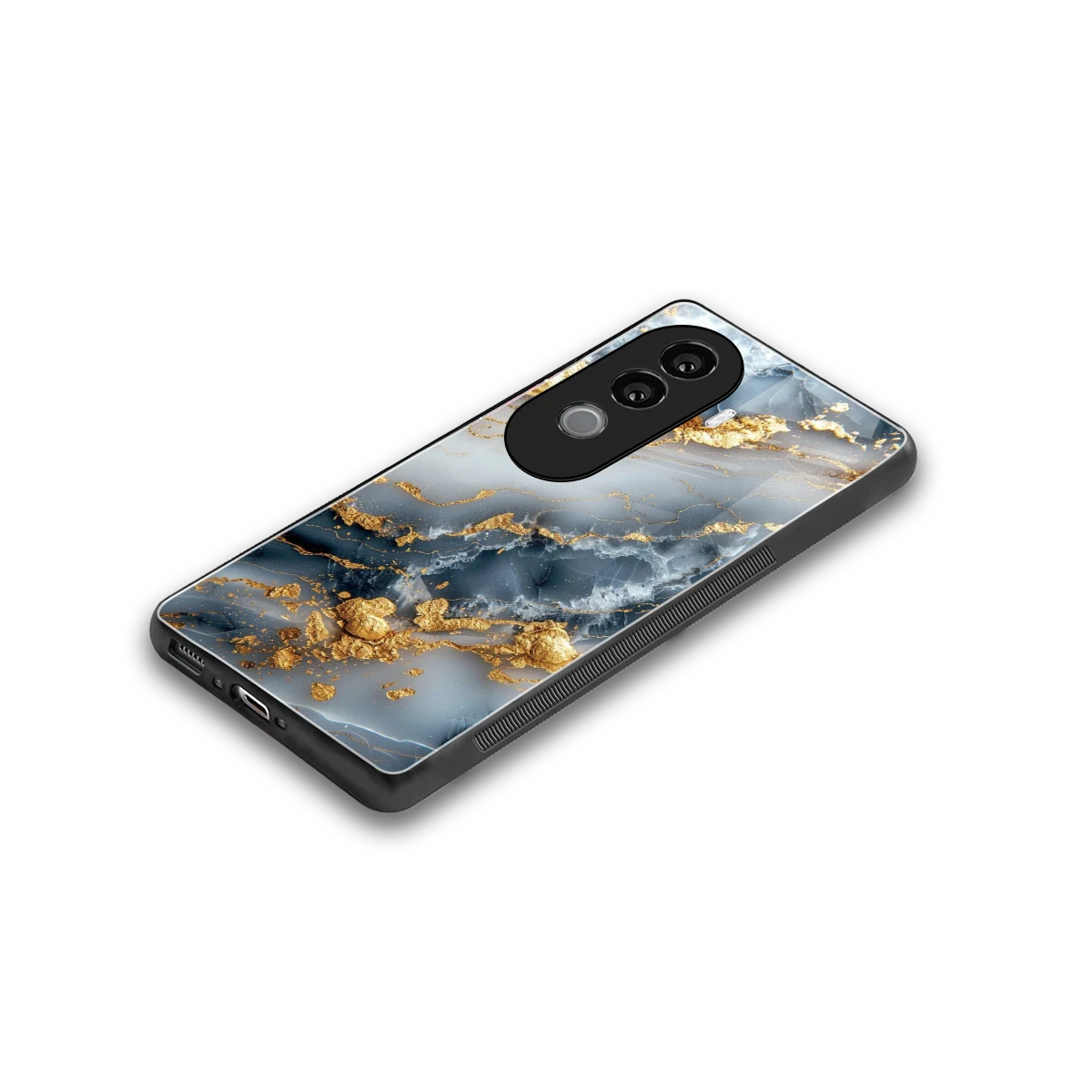 Celestial Marble stylish phone case for vivo v40e | glossy glass and slim fit
