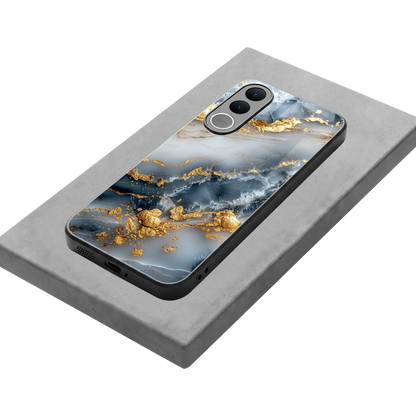 Celestial Marble stylish phone case for vivo v70 fe | glossy glass and slim fit