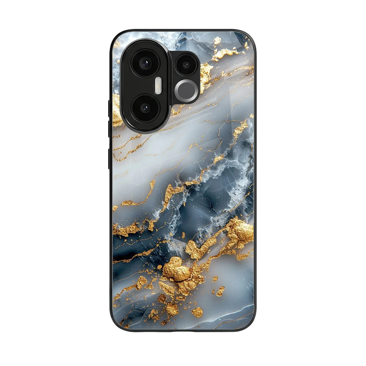 Celestial Marble back phone cover | glass case for vivo x200 fe