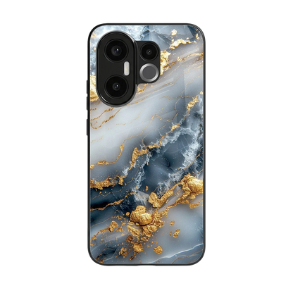 Celestial Marble back phone cover | glass case for vivo x200 fe