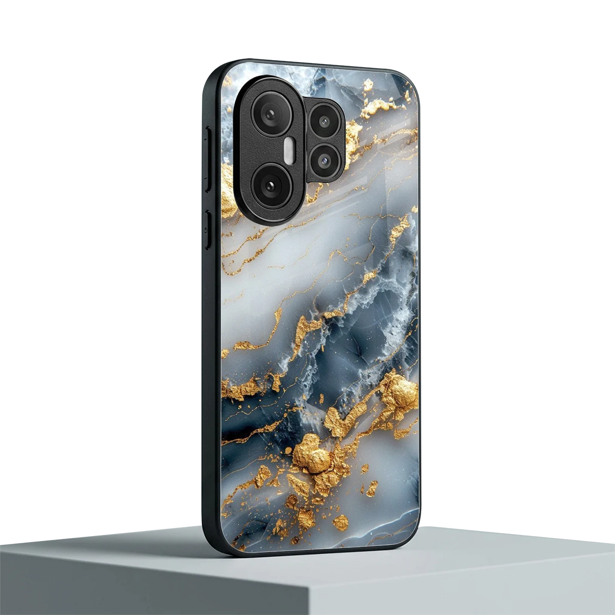 Celestial Marble vivo x200 fe mobile cover | shockproof glass phone case