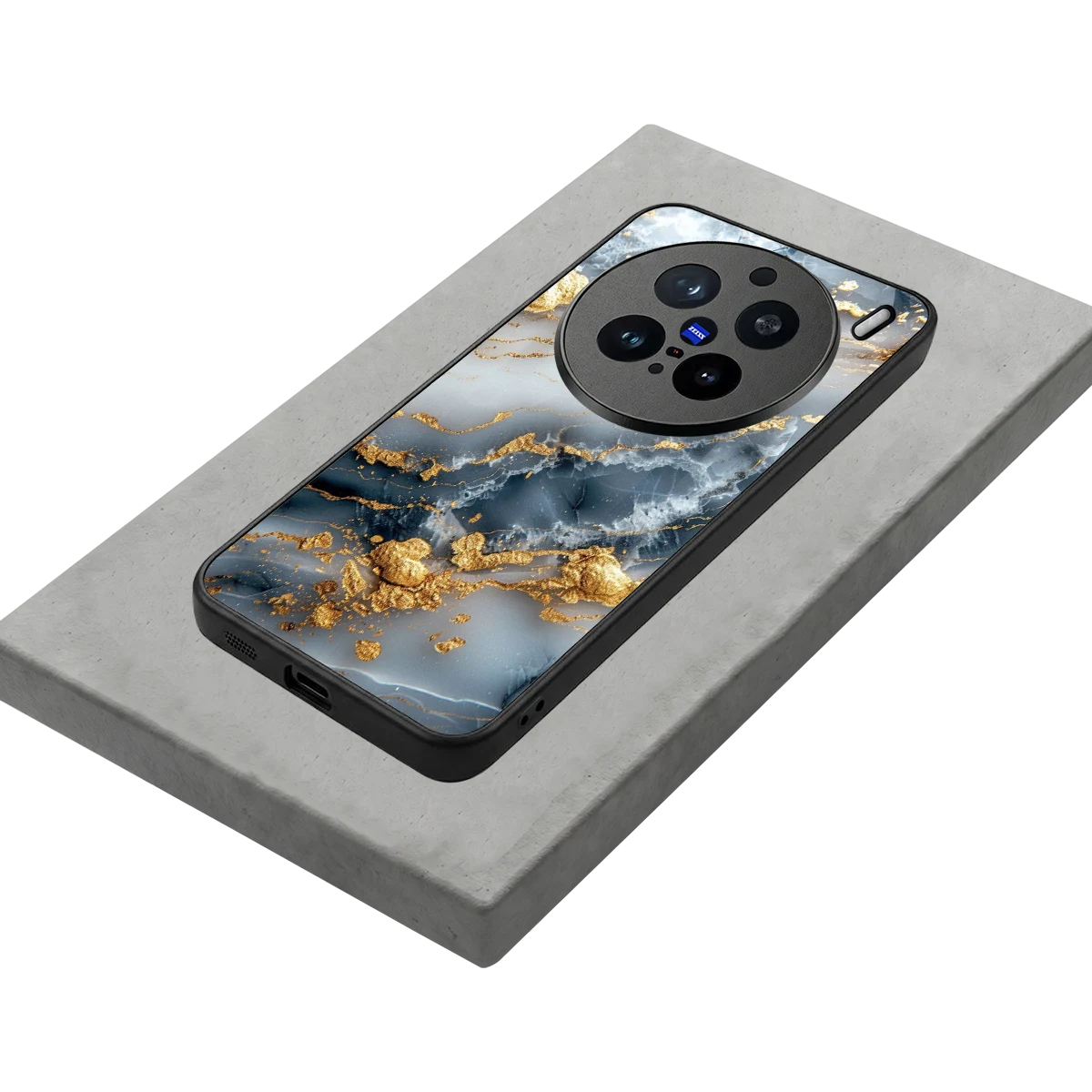 Celestial Marble stylish phone case for vivo x200 pro | glossy glass and slim fit