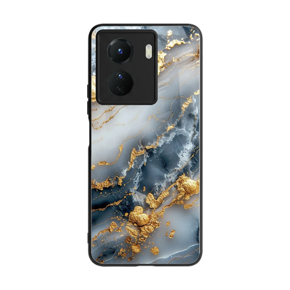 Celestial Marble back phone cover | glass case for vivo y16