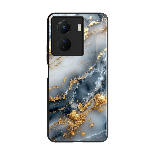 Celestial Marble back phone cover | glass case for vivo y16