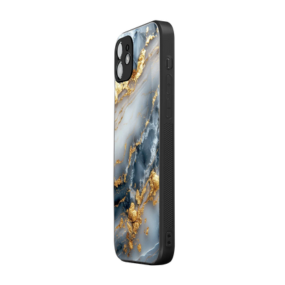 Celestial Marble iphone 12 mobile cover | shockproof glass phone case