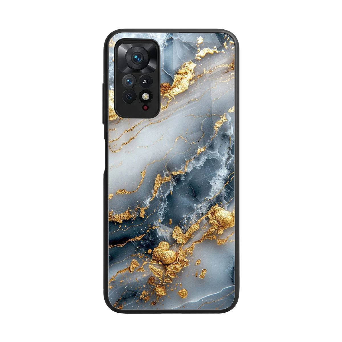 Celestial Marble back phone cover | glass case for redmi note 11 pro