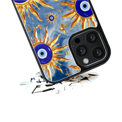 Durable Glass Back Mobile Case for iPhone, Samsung, OnePlus, Google Pixel, Redmi, Vivo, Oppo