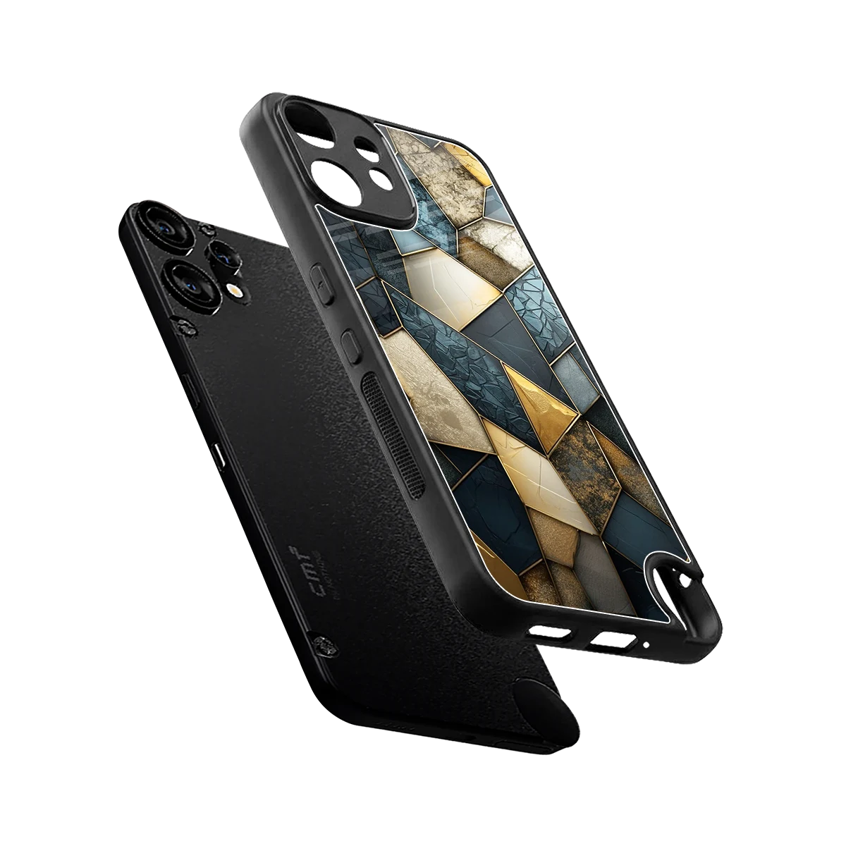 Celestial Stone sleek cmf nothing phone 2 pro cover with tempered glass back and TPU edges