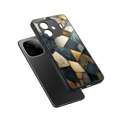 Celestial Stone sleek iqoo neo 10r 5g cover with tempered glass back and TPU edges