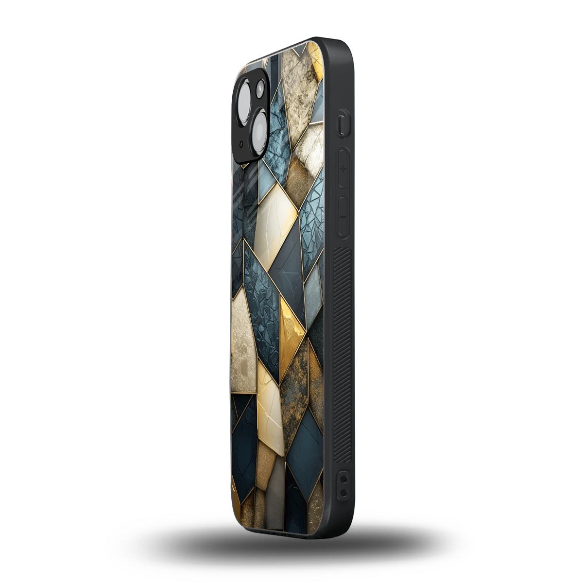 Celestial Stone iphone 13 mobile cover | shockproof glass phone case