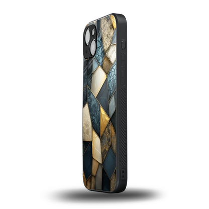 Celestial Stone iphone 13 mobile cover | shockproof glass phone case