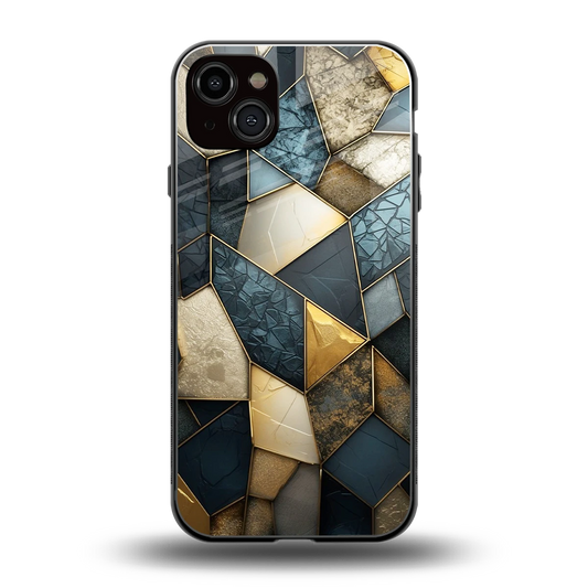 Celestial Stone back phone cover | glass case for iphone 14 plus