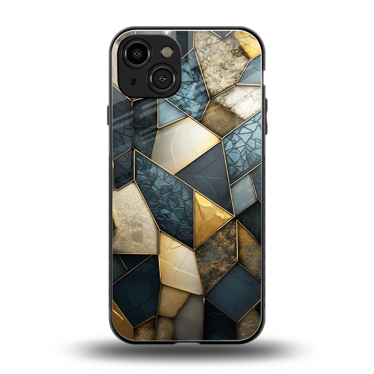 Celestial Stone back phone cover | glass case for iphone 15