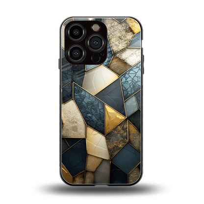 Celestial Stone back phone cover | glass case for iphone 16 pro