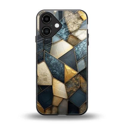 Celestial Stone back phone cover | glass case for iphone 16