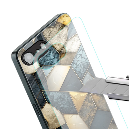 Celestial Stone stylish phone case for iphone 17e | glossy glass and slim fit