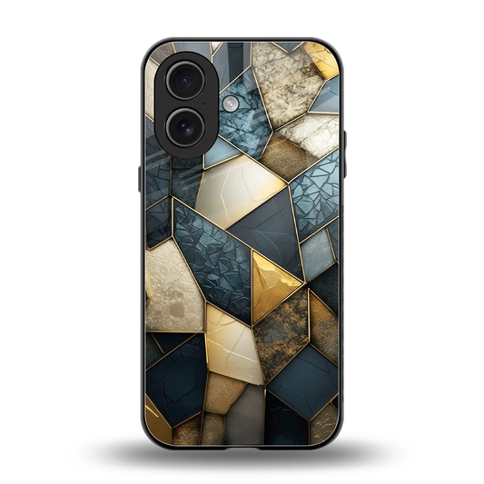 Celestial Stone back phone cover | glass case for iphone 17