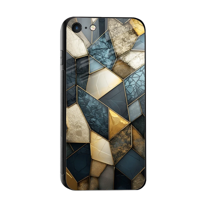 Celestial Stone sleek iphone 7 cover with tempered glass back and TPU edges