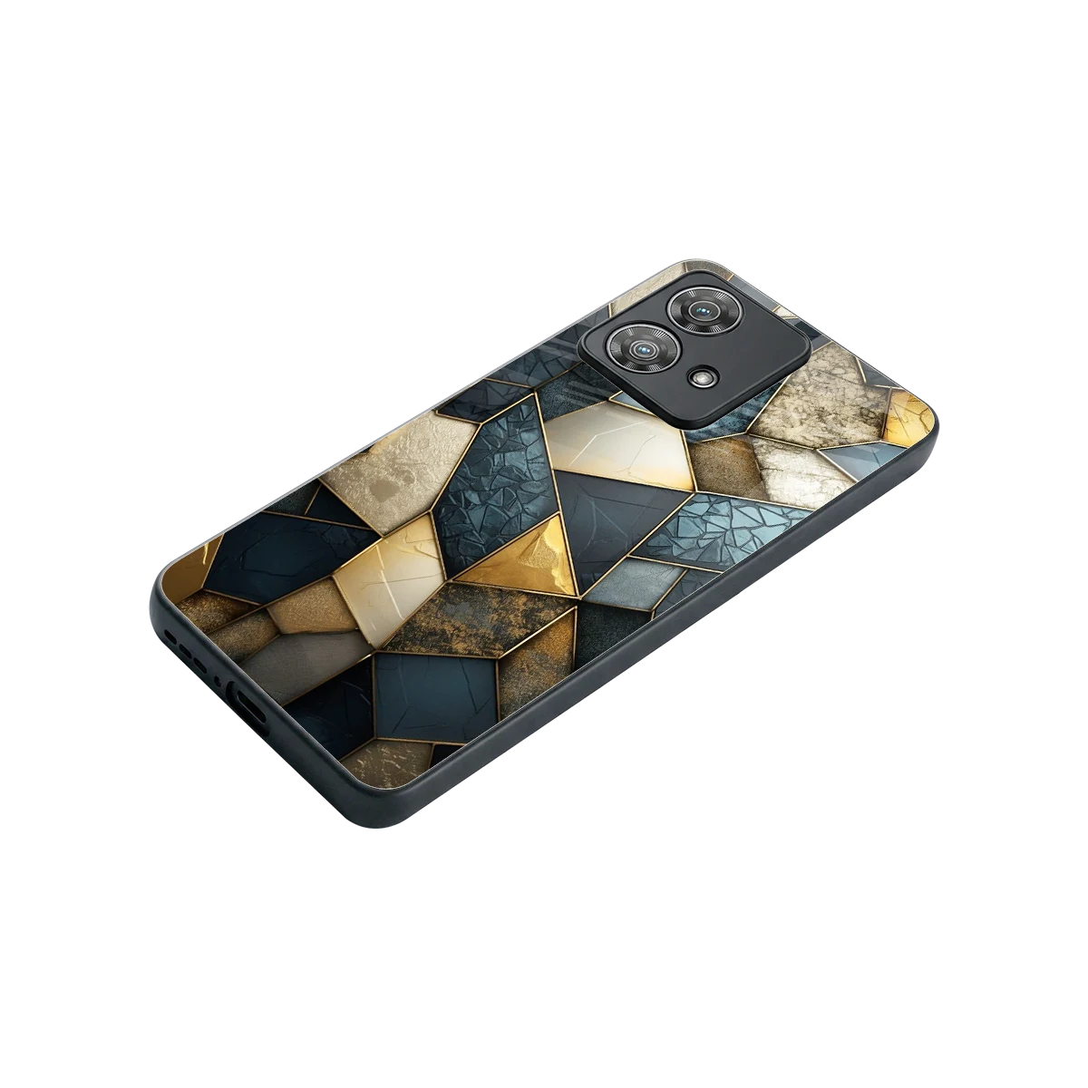 Celestial Stone stylish phone case for motorola edge 40 neo 5g | glossy glass and slim fit
