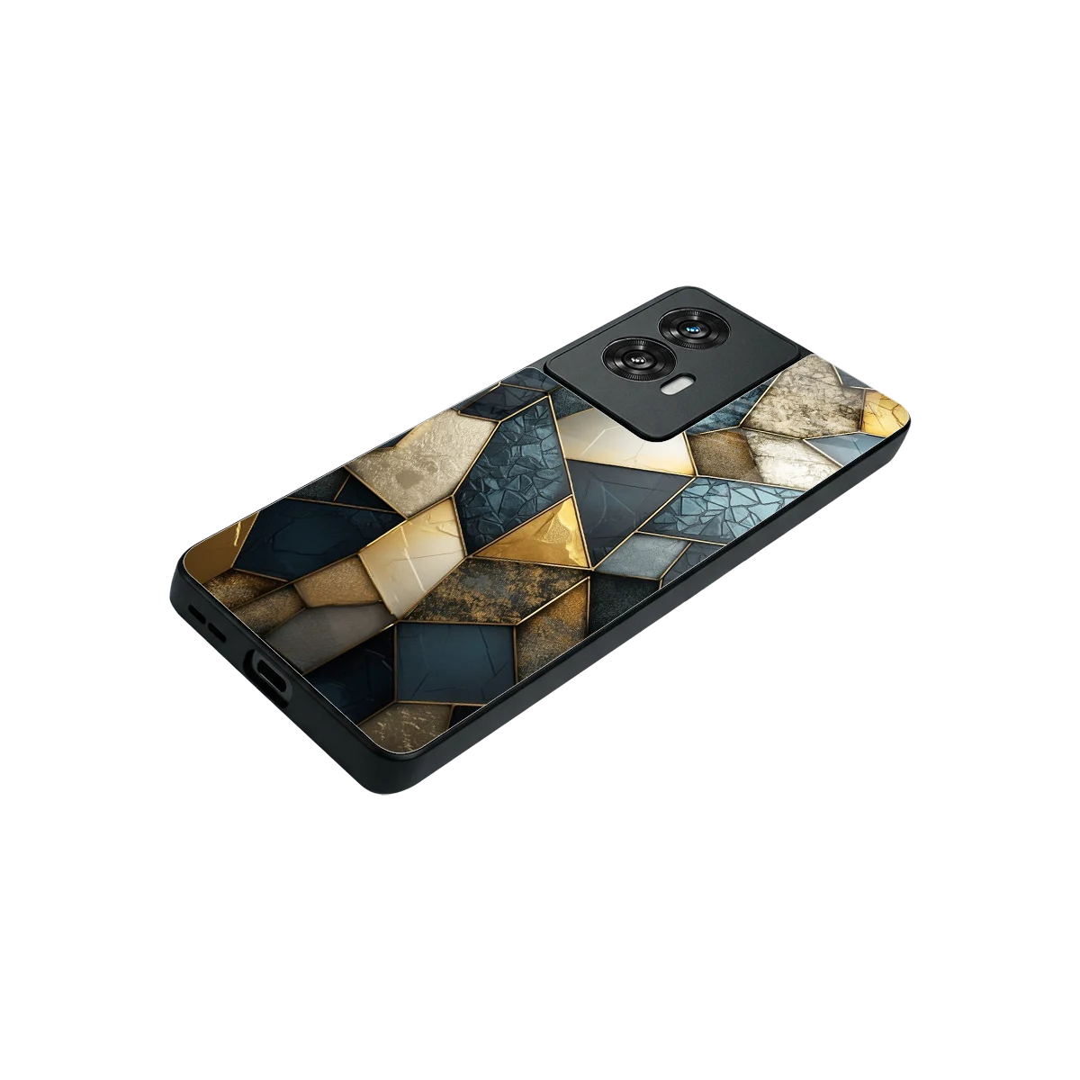 Celestial Stone stylish phone case for motorola edge 50 fusion | glossy glass and slim fit