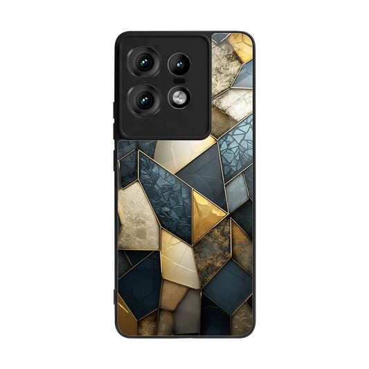 Celestial Stone back phone cover | glass case for motorola edge 50 pro