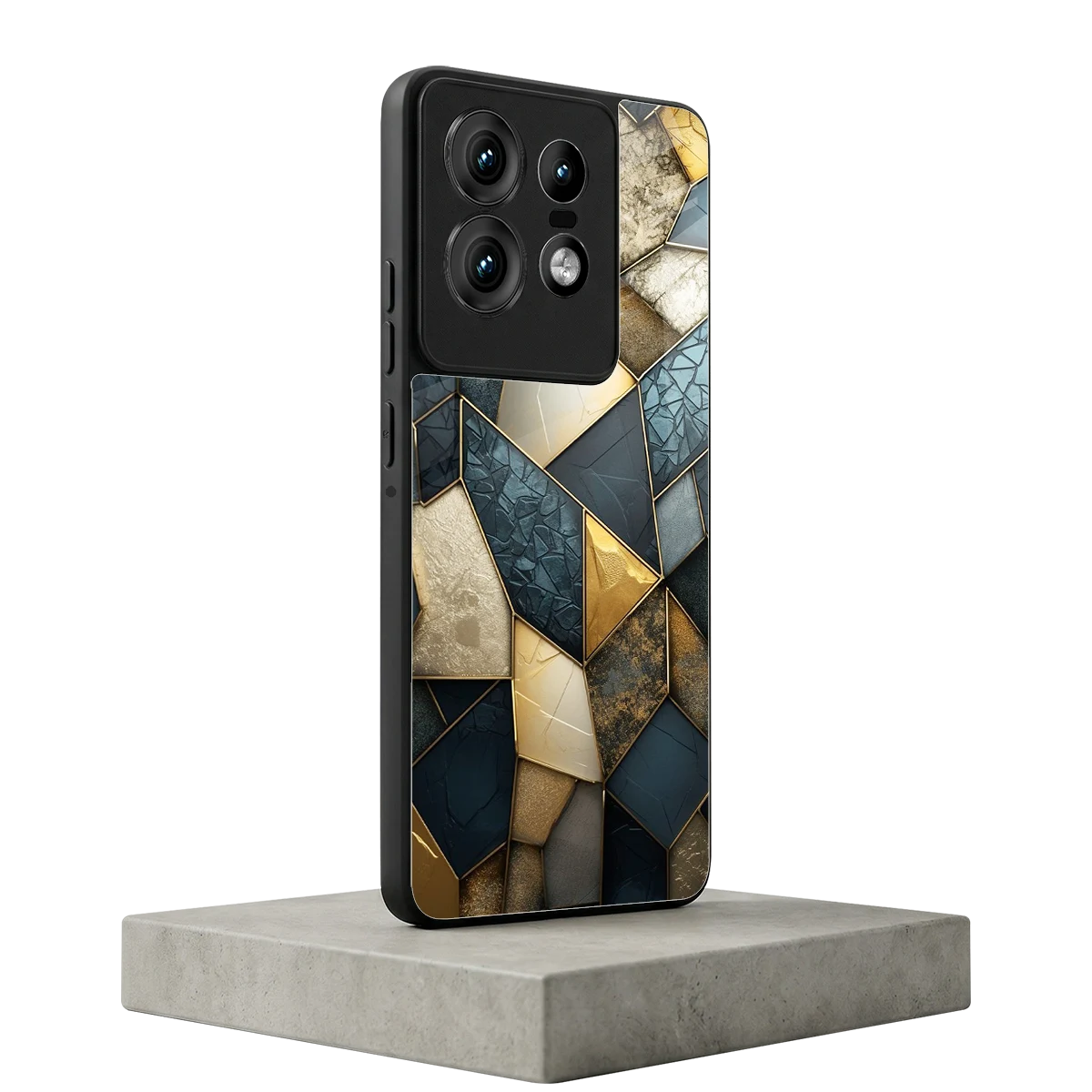 Celestial Stone motorola edge 50 pro mobile cover | shockproof glass phone case