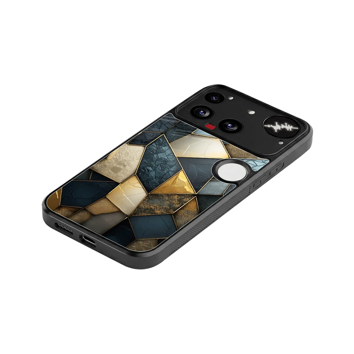 Celestial Stone stylish phone case for nothing phone 3 | glossy glass and slim fit